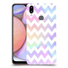 גיאומטריה פסטל כיסוי מגן קשיח מעוצב ל Samsung Galaxy A10s יחידה אחת סקרין מובייל