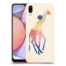 קשת ג 'ירפה כיסוי מגן קשיח מעוצב ל Samsung Galaxy A10s יחידה אחת סקרין מובייל