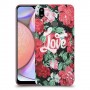 רוז אהבה כיסוי מגן קשיח מעוצב ל Samsung Galaxy A10s יחידה אחת סקרין מובייל