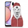 סנטה אריה כיסוי מגן קשיח מעוצב ל Samsung Galaxy A10s יחידה אחת סקרין מובייל