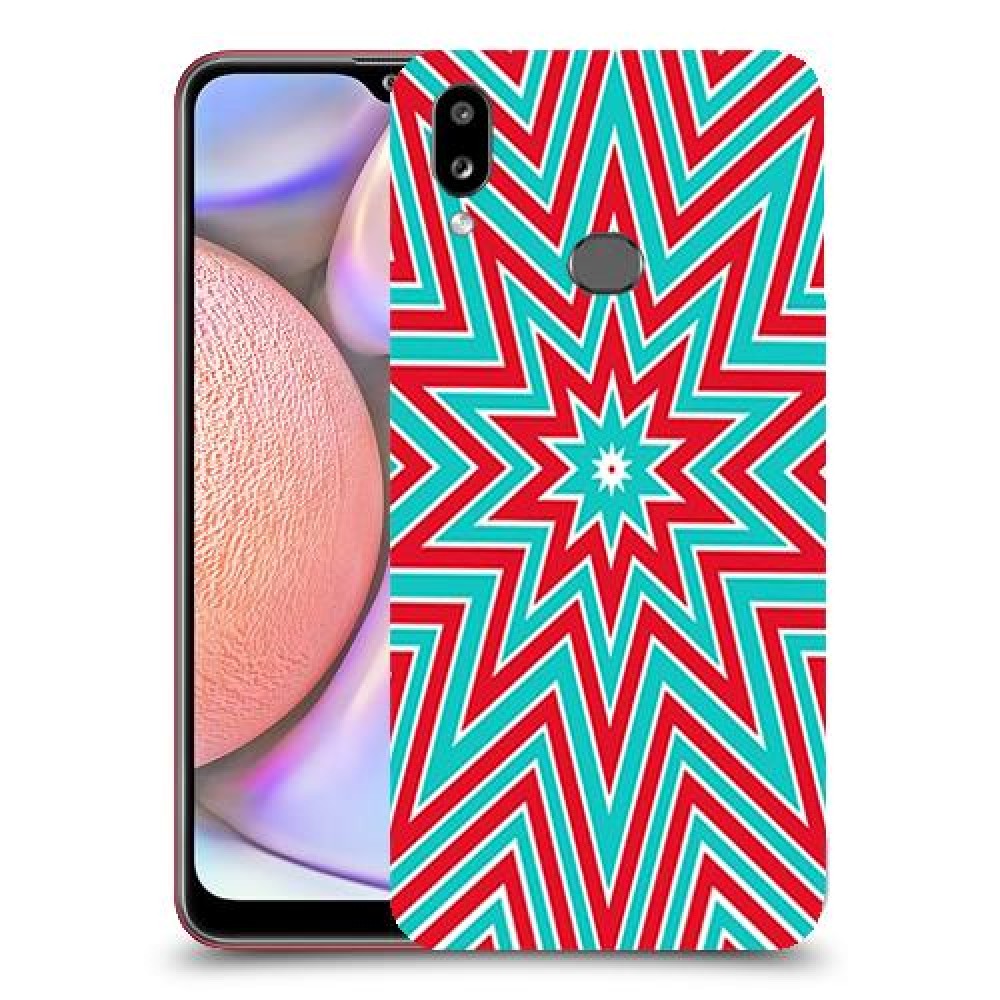צבעי שלג כיסוי מגן קשיח מעוצב ל Samsung Galaxy A10s יחידה אחת סקרין מובייל