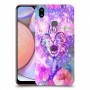 חתול מושלג כיסוי מגן קשיח מעוצב ל Samsung Galaxy A10s יחידה אחת סקרין מובייל