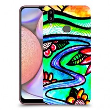 ויטראז 'תמונה כיסוי מגן קשיח מעוצב ל Samsung Galaxy A10s יחידה אחת סקרין מובייל