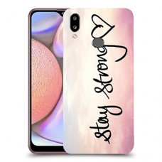 הישאר חזק כיסוי מגן קשיח מעוצב ל Samsung Galaxy A10s יחידה אחת סקרין מובייל