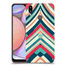 פסים בצבע כיסוי מגן קשיח מעוצב ל Samsung Galaxy A10s יחידה אחת סקרין מובייל