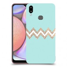 פסים בירוק כיסוי מגן קשיח מעוצב ל Samsung Galaxy A10s יחידה אחת סקרין מובייל