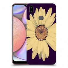 חמניות בשחור כיסוי מגן קשיח מעוצב ל Samsung Galaxy A10s יחידה אחת סקרין מובייל