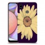 חמניות בשחור כיסוי מגן קשיח מעוצב ל Samsung Galaxy A10s יחידה אחת סקרין מובייל