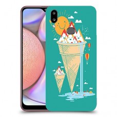 גלידה סאני כיסוי מגן קשיח מעוצב ל Samsung Galaxy A10s יחידה אחת סקרין מובייל