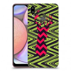 עניבה על גרין כיסוי מגן קשיח מעוצב ל Samsung Galaxy A10s יחידה אחת סקרין מובייל
