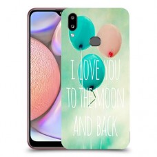 עד הירח ובחזרה כיסוי מגן קשיח מעוצב ל Samsung Galaxy A10s יחידה אחת סקרין מובייל