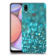 טורקיז יהלומים כיסוי מגן קשיח מעוצב ל Samsung Galaxy A10s יחידה אחת סקרין מובייל