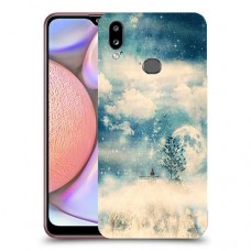 יופי חורף כיסוי מגן קשיח מעוצב ל Samsung Galaxy A10s יחידה אחת סקרין מובייל
