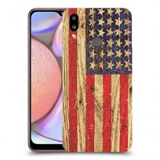 עץ ארצות הברית כיסוי מגן קשיח מעוצב ל Samsung Galaxy A10s יחידה אחת סקרין מובייל