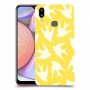 צהוב ציפור החיים כיסוי מגן קשיח מעוצב ל Samsung Galaxy A10s יחידה אחת סקרין מובייל
