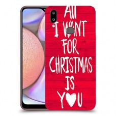 אתה עבור חג המולד כיסוי מגן קשיח מעוצב ל Samsung Galaxy A10s יחידה אחת סקרין מובייל