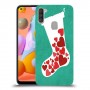 אהבה כיסוי מגן קשיח מעוצב ל Samsung Galaxy A11 יחידה אחת סקרין מובייל