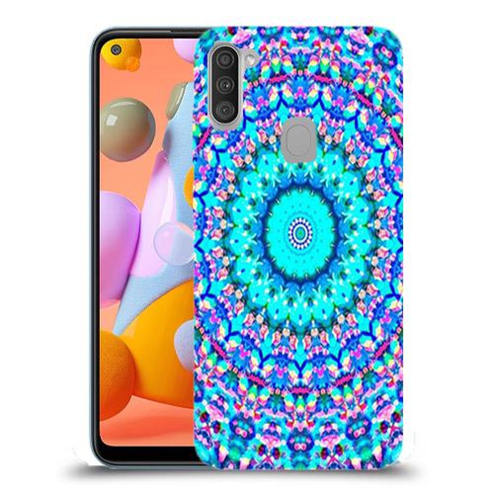 מנדלה בצבע כיסוי מגן קשיח מעוצב ל Samsung Galaxy A11 יחידה אחת סקרין מובייל