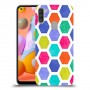 ניאון חלת דבש כיסוי מגן קשיח מעוצב ל Samsung Galaxy A11 יחידה אחת סקרין מובייל
