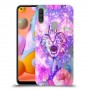 חתול מושלג כיסוי מגן קשיח מעוצב ל Samsung Galaxy A11 יחידה אחת סקרין מובייל