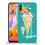 גלידה סאני כיסוי מגן קשיח מעוצב ל Samsung Galaxy A11 יחידה אחת סקרין מובייל
