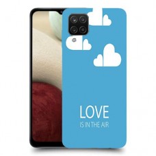 אהבה באוויר כיסוי מגן קשיח מעוצב ל Samsung Galaxy A12 יחידה אחת סקרין מובייל
