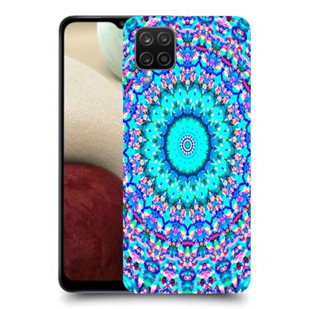 מנדלה בצבע כיסוי מגן קשיח מעוצב ל Samsung Galaxy A12 יחידה אחת סקרין מובייל