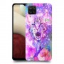 חתול מושלג כיסוי מגן קשיח מעוצב ל Samsung Galaxy A12 יחידה אחת סקרין מובייל