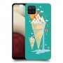 גלידה סאני כיסוי מגן קשיח מעוצב ל Samsung Galaxy A12 יחידה אחת סקרין מובייל