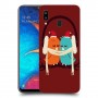 זוג יונים כיסוי מגן קשיח מעוצב ל Samsung Galaxy A20 יחידה אחת סקרין מובייל