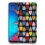 פסיפס קשת לבבות כיסוי מגן קשיח מעוצב ל Samsung Galaxy A20 יחידה אחת סקרין מובייל