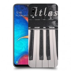 פסנתר Soul כיסוי מגן קשיח מעוצב ל Samsung Galaxy A20 יחידה אחת סקרין מובייל