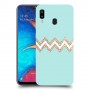פסים בירוק כיסוי מגן קשיח מעוצב ל Samsung Galaxy A20 יחידה אחת סקרין מובייל