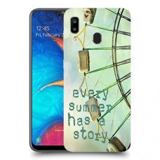 קיץ יש סיפור כיסוי מגן קשיח מעוצב ל Samsung Galaxy A20 יחידה אחת סקרין מובייל