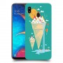 גלידה סאני כיסוי מגן קשיח מעוצב ל Samsung Galaxy A20 יחידה אחת סקרין מובייל