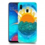 זריחה ליד הים כיסוי מגן קשיח מעוצב ל Samsung Galaxy A20 יחידה אחת סקרין מובייל