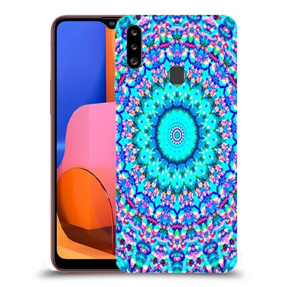 מנדלה בצבע כיסוי מגן קשיח מעוצב ל Samsung Galaxy A20s יחידה אחת סקרין מובייל