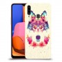 פיקסל וולף כיסוי מגן קשיח מעוצב ל Samsung Galaxy A20s יחידה אחת סקרין מובייל