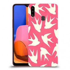 החיים האדומים כיסוי מגן קשיח מעוצב ל Samsung Galaxy A20s יחידה אחת סקרין מובייל