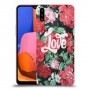 רוז אהבה כיסוי מגן קשיח מעוצב ל Samsung Galaxy A20s יחידה אחת סקרין מובייל