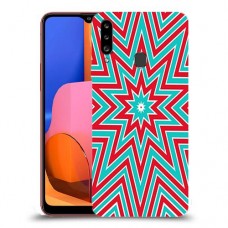 צבעי שלג כיסוי מגן קשיח מעוצב ל Samsung Galaxy A20s יחידה אחת סקרין מובייל