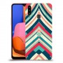 פסים בצבע כיסוי מגן קשיח מעוצב ל Samsung Galaxy A20s יחידה אחת סקרין מובייל
