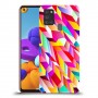 פסים ניאון כיסוי מגן קשיח מעוצב ל Samsung Galaxy A21s יחידה אחת סקרין מובייל