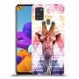 ג'ירפה נחמד כיסוי מגן קשיח מעוצב ל Samsung Galaxy A21s יחידה אחת סקרין מובייל