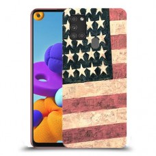 ארה"ב הישנה כיסוי מגן קשיח מעוצב ל Samsung Galaxy A21s יחידה אחת סקרין מובייל