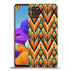 כתום Egometry כיסוי מגן קשיח מעוצב ל Samsung Galaxy A21s יחידה אחת סקרין מובייל