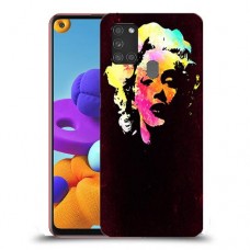 קשת מונרו כיסוי מגן קשיח מעוצב ל Samsung Galaxy A21s יחידה אחת סקרין מובייל