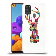 אייל קשת כיסוי מגן קשיח מעוצב ל Samsung Galaxy A21s יחידה אחת סקרין מובייל