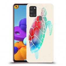 צב קשת כיסוי מגן קשיח מעוצב ל Samsung Galaxy A21s יחידה אחת סקרין מובייל