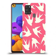 החיים האדומים כיסוי מגן קשיח מעוצב ל Samsung Galaxy A21s יחידה אחת סקרין מובייל